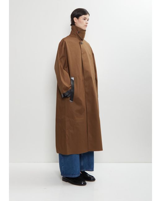 Studio Nicholson Brown X Mackintosh Ettrick Long Mac