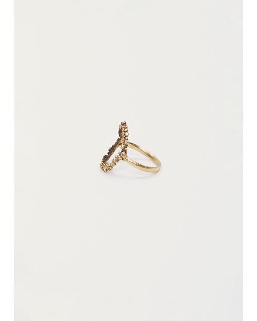 Noguchi Bijoux Natural Bijoux Tsubu Oval Band Ring