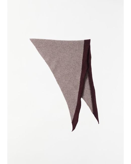 MHL by Margaret Howell Tipped Wool Scout Scarf | Lyst Australia