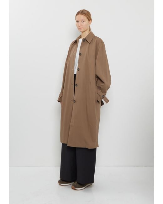 Totême  Natural Light Spring Organic Cotton Trench