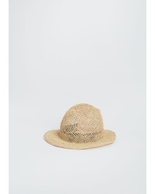 Scha White Traveller M Cb+ Straw Hat