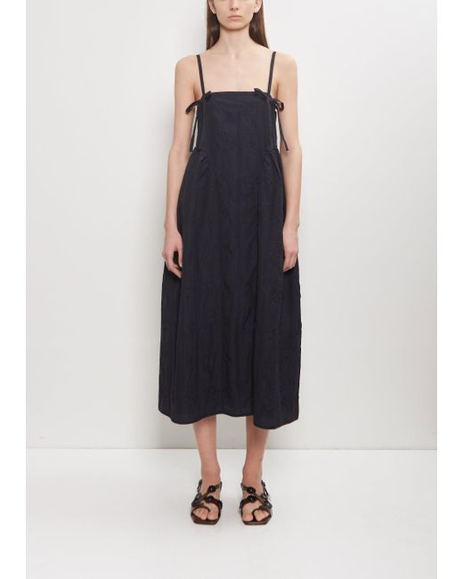 CECILIE BAHNSEN Blue Ambra Cotton Dress