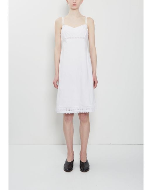 Dosa White Khadi Cotton Kymber Slip
