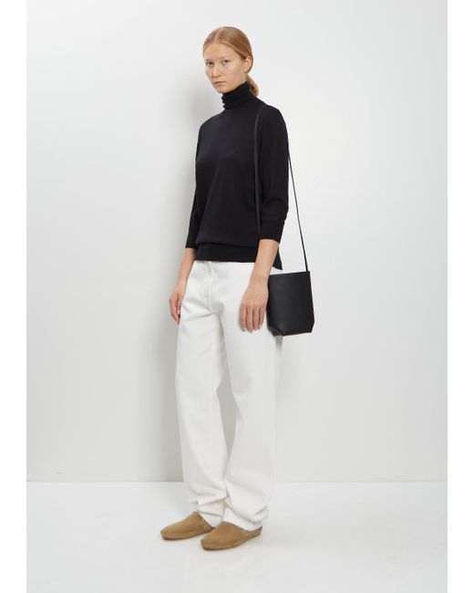 The Row White Burty Cotton Jean
