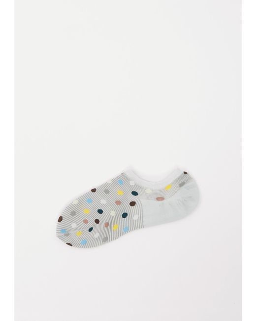 Antipast White Candy Dots Knitted Socks