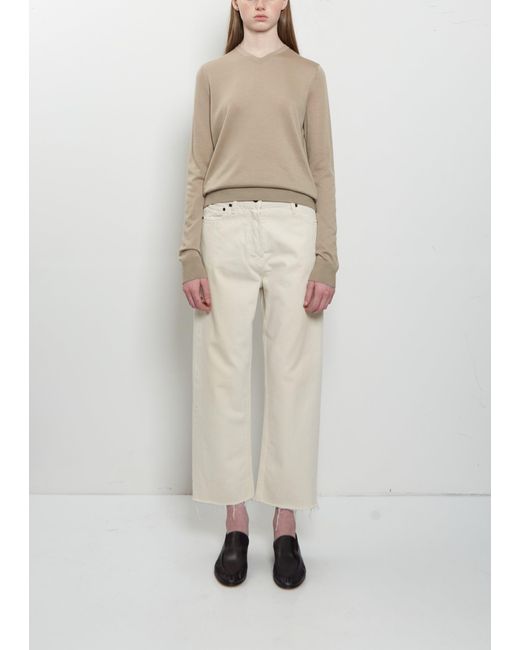 The Row Natural Fortino Cotton Jean