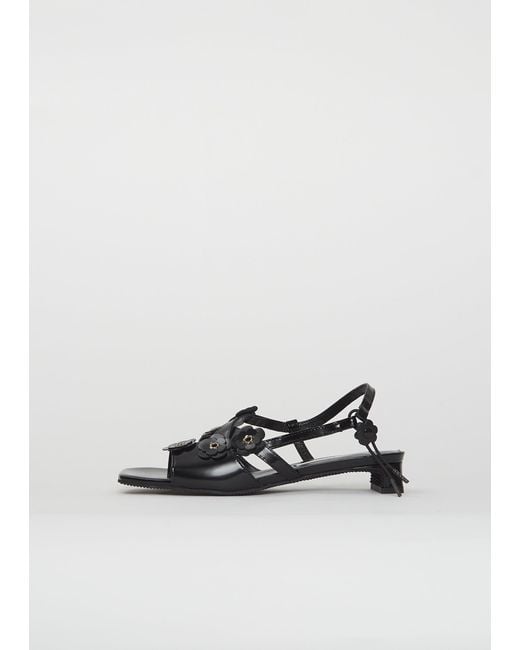 CECILIE BAHNSEN White Barna Heeled Sandal