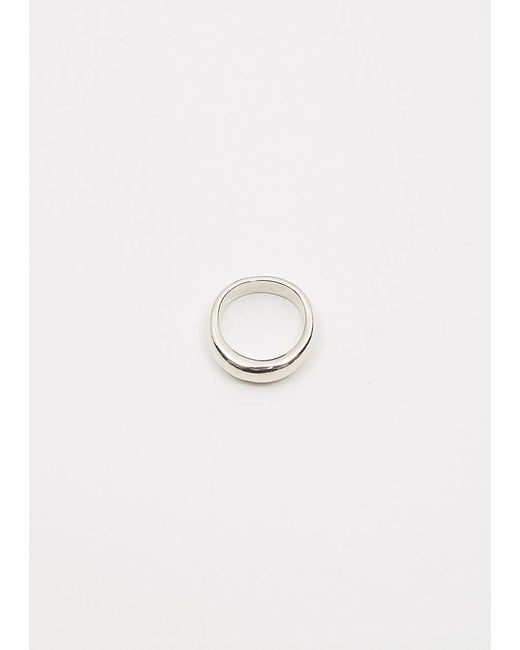 Sophie Buhai White Medium Flaneur Ring