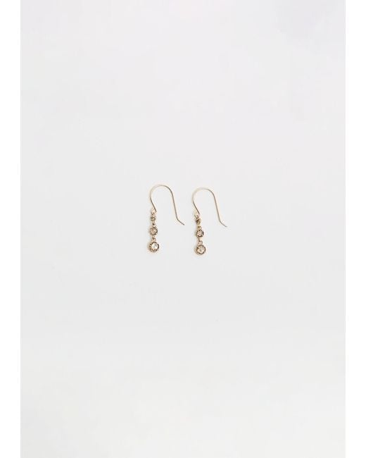 Noguchi Bijoux White Bijoux Tsubu Pendant Earrings