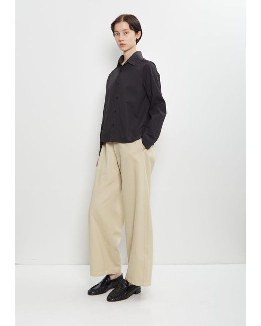 Labo.art Blue Picco Cotton Shirt