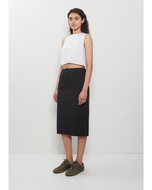 CECILIE BAHNSEN White Blaise Suede Technical Sneakers