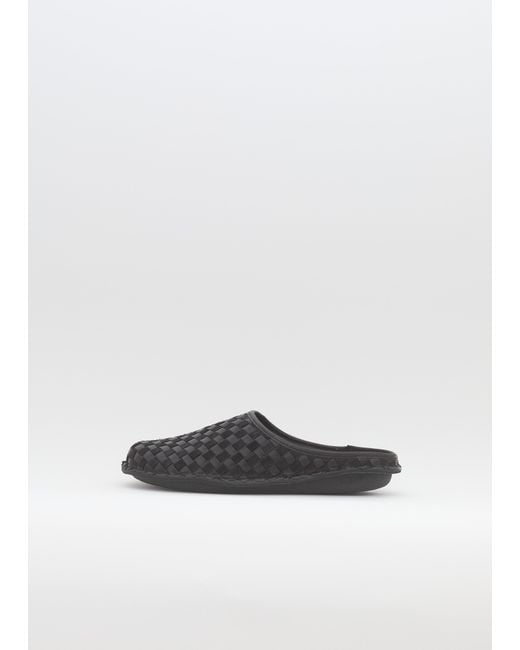 Comme des Garçons White X Vibae Roma Woven Leather Mule