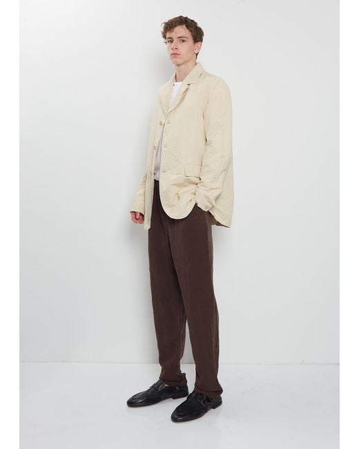 Casey Casey Natural March Cotton Linen Jacket