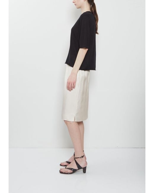 Loulou de Saison Black Nala Fine Cashmere Top