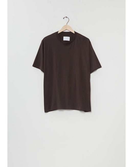 Stein Men Brown Suvin Cotton Basic Tee