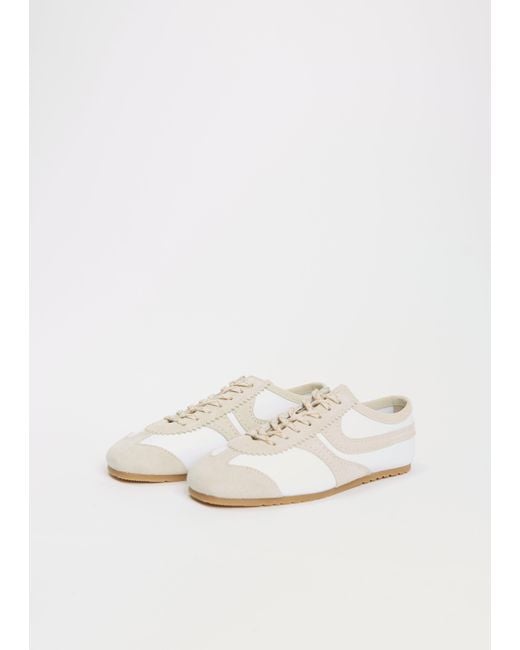 Dries Van Noten Natural Suede Leather Trainer