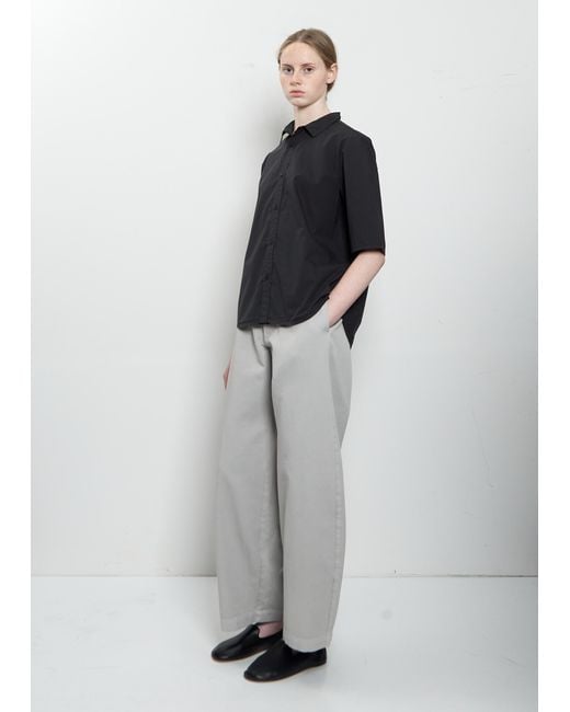 Labo.art Black Dina Sushi Light Poplin Shirt