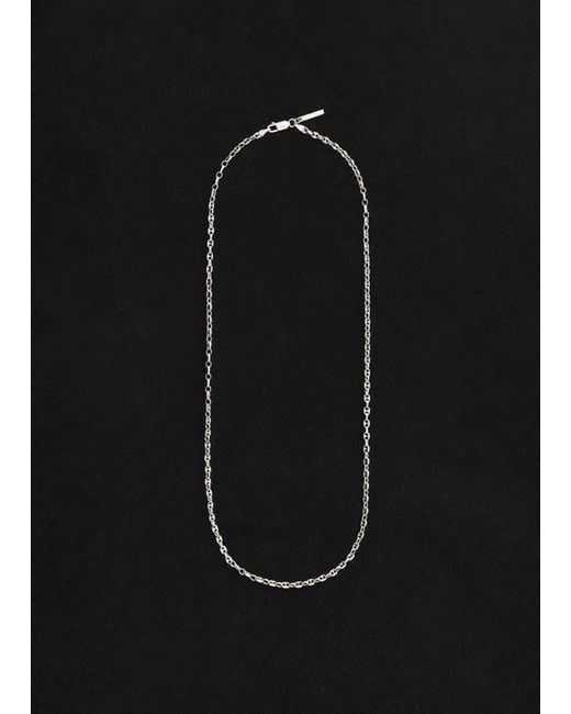 Sophie Buhai Black Long Classic Delicate Chain