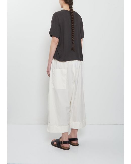 Toogood Black The Fencer Cotton Wool T-shirt