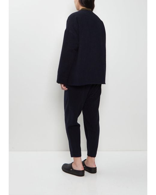 Casey Casey Blue Julia Wool Cashmere Jacket