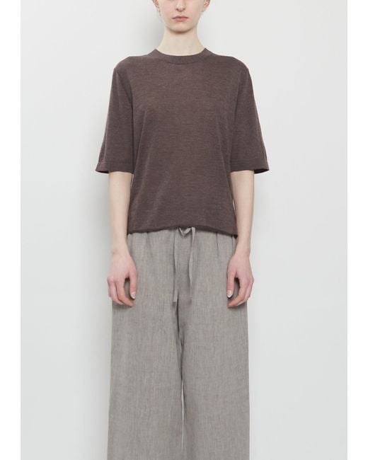 Loulou de Saison Multicolor Nala Fine Cashmere Top