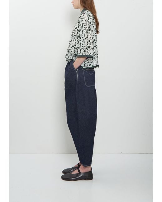 Minä Perhonen Blue Shadow Cotton Top