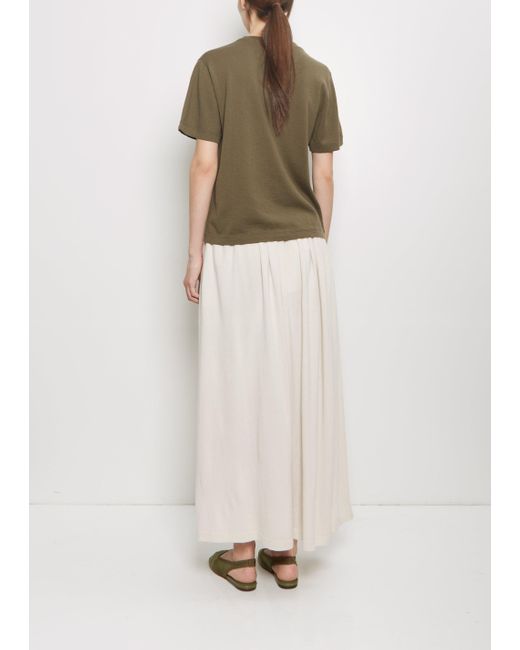 Extreme Cashmere Green N°268 Cuba Cotton Cashmere Top