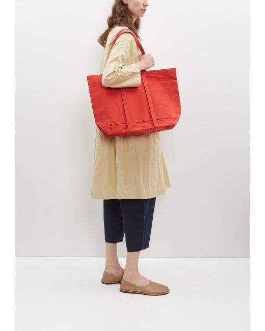Amiacalva Red Light Ounce Canvas Tote M