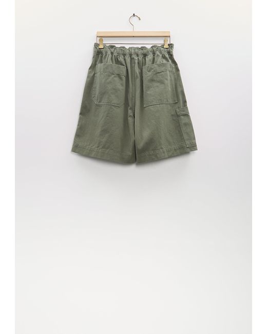 MHL by Margaret Howell Green Pull Up Shorts