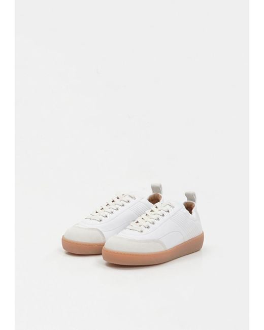 Dries Van Noten White New Cassetta Sneaker