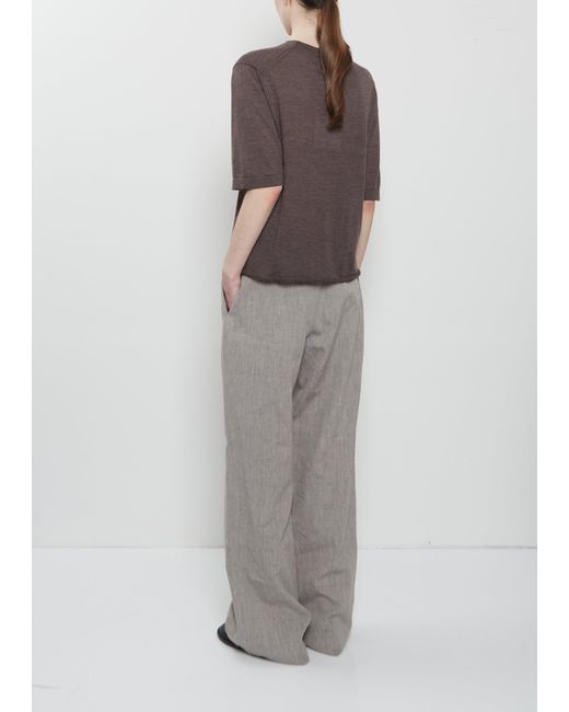 Loulou de Saison Multicolor Nala Fine Cashmere Top