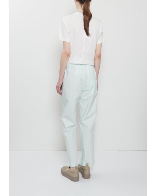 Sofie D'Hoore White Pico Cotton Pant