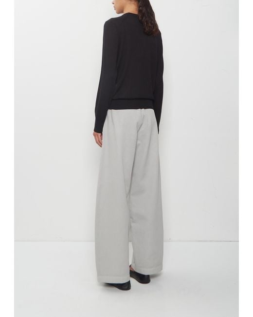 Loulou de Saison Black Ditto Fine Cashmere Sweater