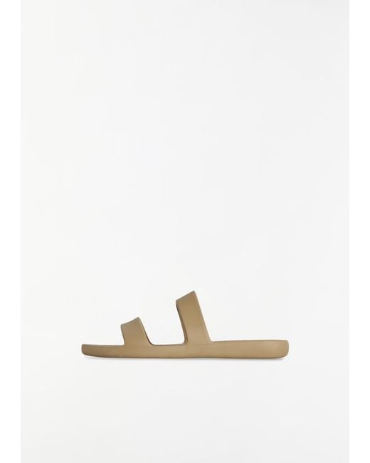 The Row White Foam Sandal