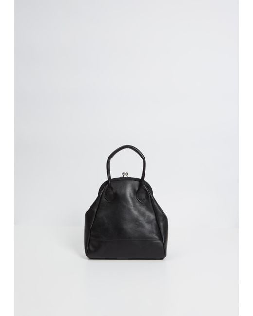 Y's Yohji Yamamoto Black Clasp Bag