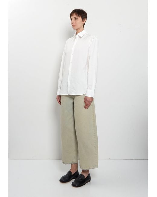 6397 White Dress Cotton Shirt