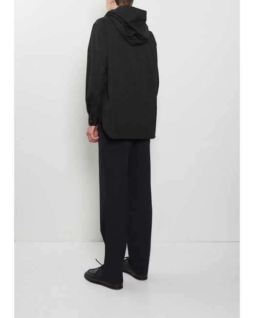 Comme des Garçons Black Cotton Double Hood Shirt