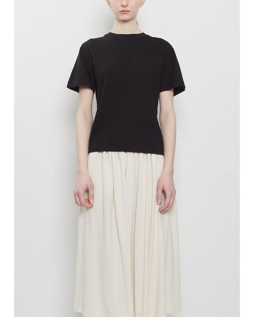 Extreme Cashmere Black N°268 Cuba Cotton Cashmere Top