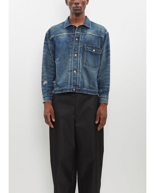 Junya Watanabe Blue Denim Trucker Jacket