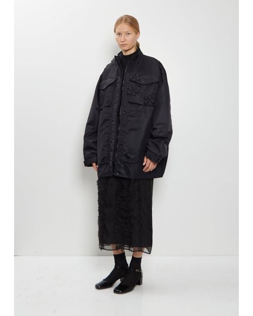 CECILIE BAHNSEN Blue Brianna Technical Jacket