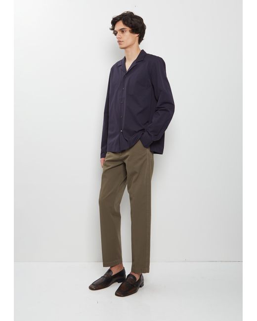 Dries Van Noten White Leather Penny Loafer