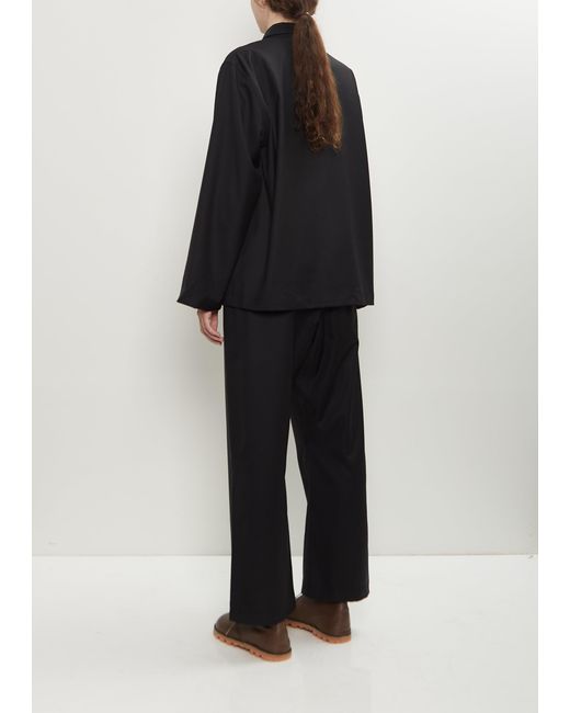 Sofie D'Hoore Black Cimabue Tropical Wool Jacket