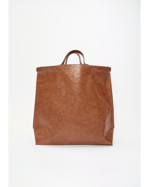 Bea Mombaers Brown Shopper Bag, Large