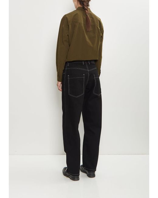 Casey Casey Black Paulo Cotton Denim Pant