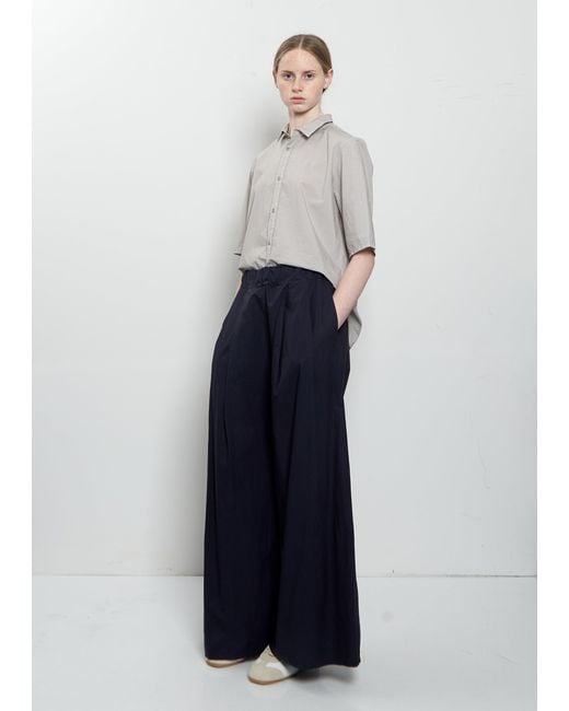 Labo.art White Dalla Clara Poplin Pant