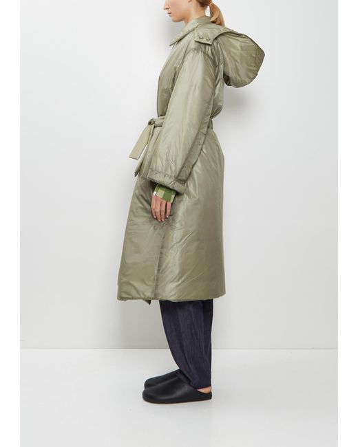 Antipast Green Technical Padded Coat