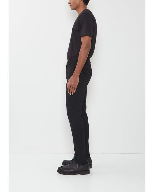 Comme des Garçons Blue Straight Wool Pants