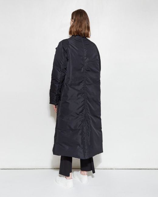 Black Nylon Coat 72