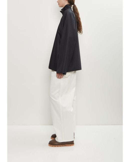Sofie D'Hoore Black Carracci Tropical Wool Shirt