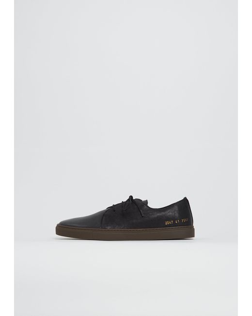 Common Projects White Derby Laced Leather Sneaker